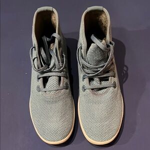 Allbirds Men’s Stylish Blue High-Top Sneakers